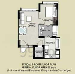 Blk 807A Choa Chu Kang Avenue 1 (Choa Chu Kang), HDB 2 Rooms #557933511
